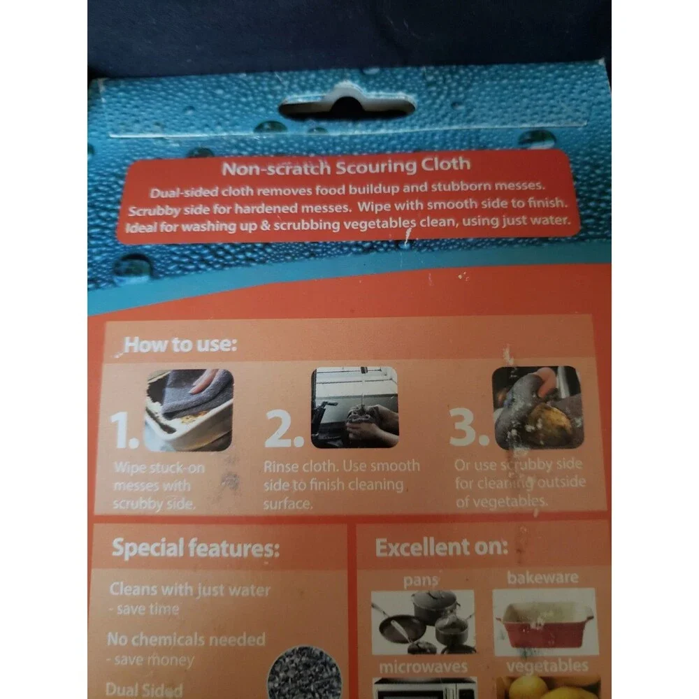 E-CLOTH Non-Scratch Scrubbing Cloth
